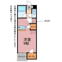 セザンヌ神野新田ⅡⅢの物件間取画像